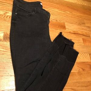Black denim